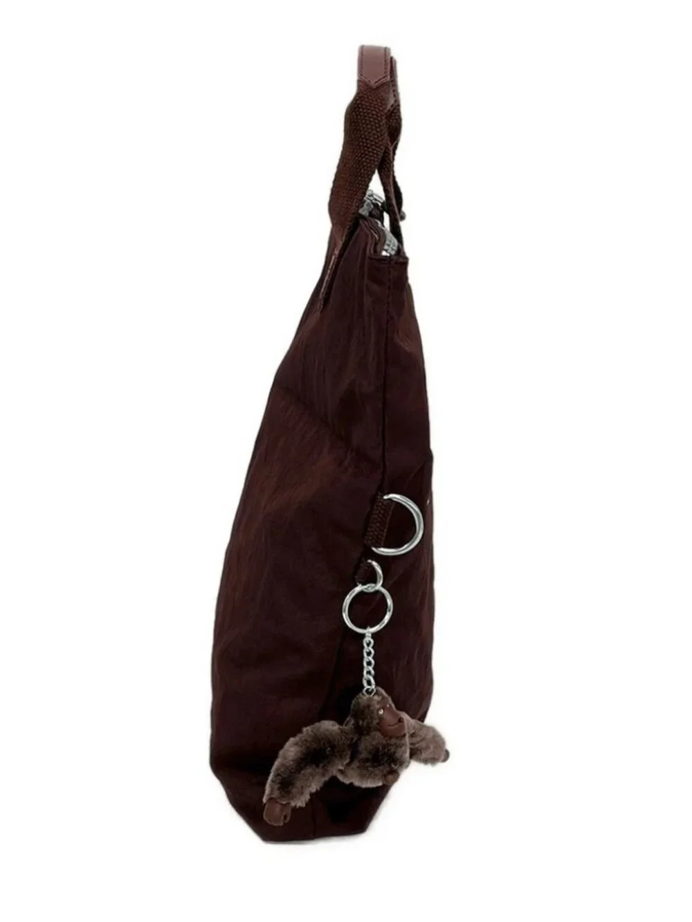Kipling Dark Brown Nylon Handbag